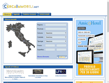 Tablet Screenshot of cercaimmobili.net
